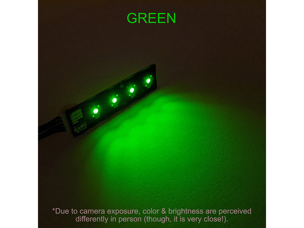 Bit Bang Gaming Player LEDs Green